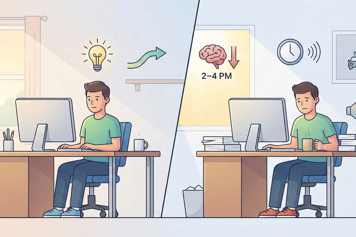 Best time of day to take the real estate exam