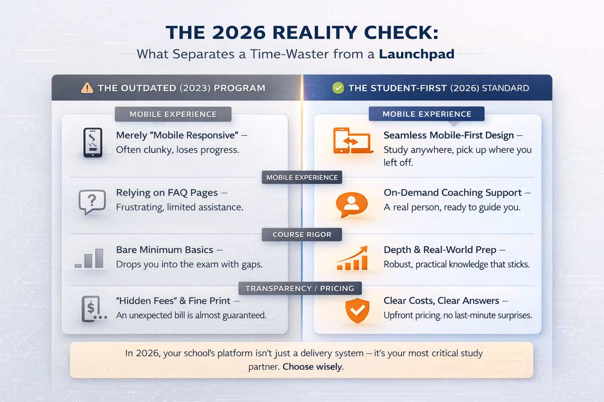 Online real estate schools