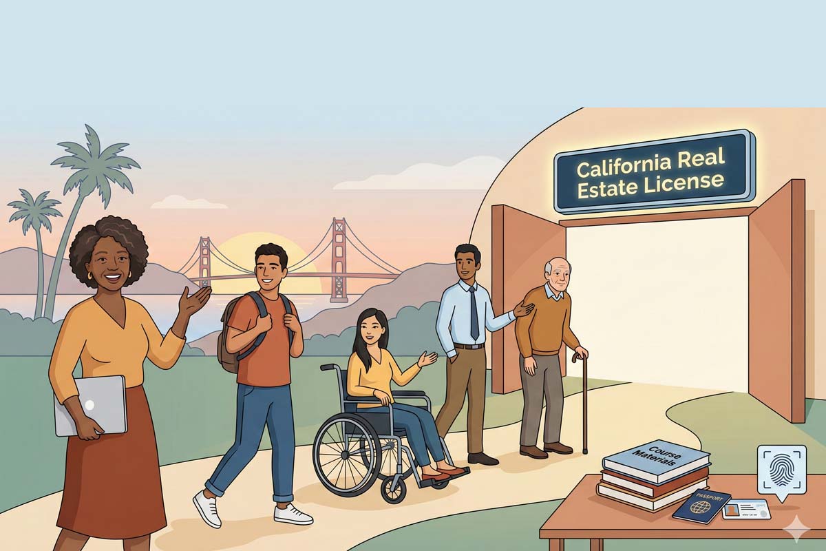 Real estate license eligible