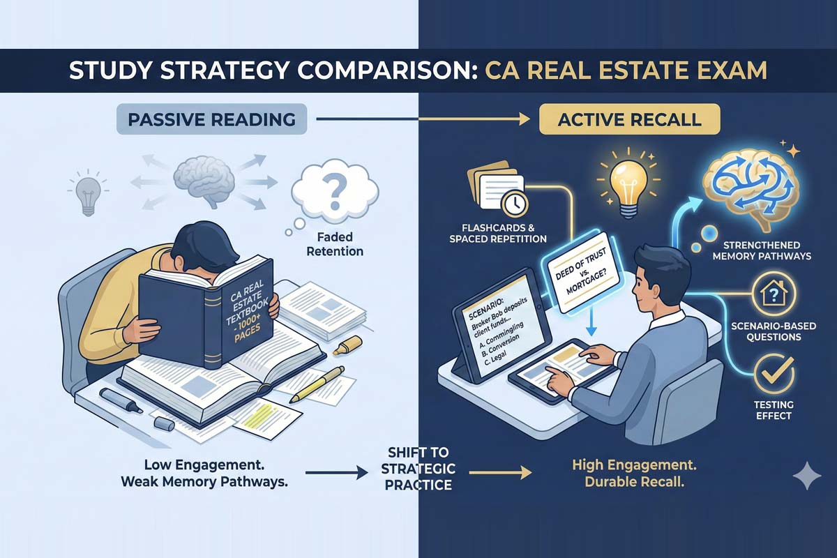 Study for real estate exam