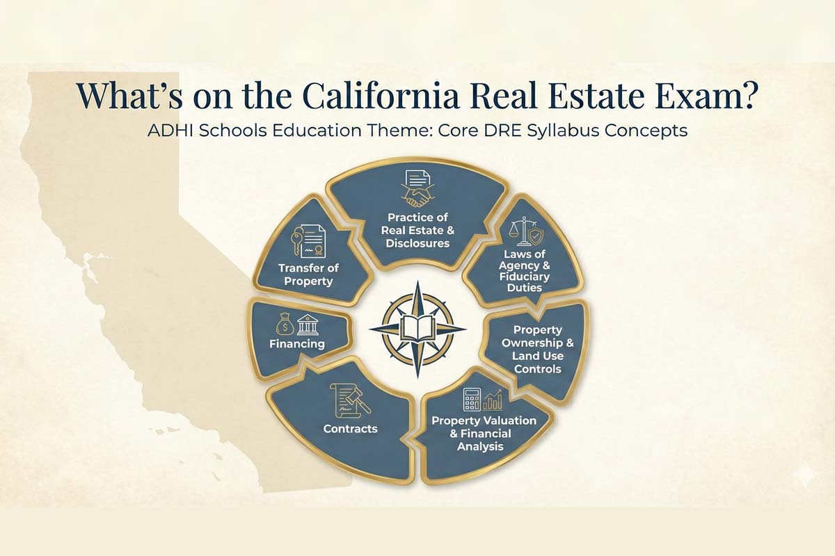 Whats on the real estate exam