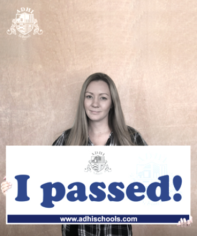 I passed! 3